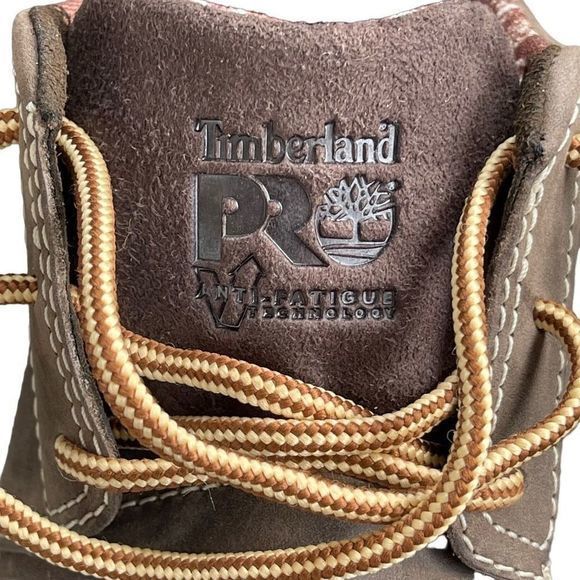 NEW Timberland PRO Hightower Kaffee Water/Oil/Shockproof Oxford Shoes SZ 8 — 8.5 - Picture 8 of 13